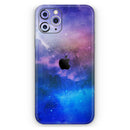Space Light Rays - Protective Skin Wrap & Decal – Compatible with iPhone SE to iPhone 17 Pro Max (All Models)