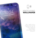 Space Light Rays - Protective Skin Wrap & Decal – Compatible with iPhone SE to iPhone 17 Pro Max (All Models)