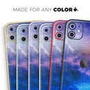 Space Light Rays - Protective Skin Wrap & Decal – Compatible with iPhone SE to iPhone 17 Pro Max (All Models)
