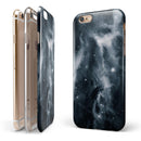 Space Marble iPhone 6/6s or 6/6s Plus 2-Piece Hybrid INK-Fuzed Case
