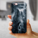 Space Marble iPhone 6/6s or 6/6s Plus 2-Piece Hybrid INK-Fuzed Case