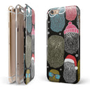 Spaced out Owls iPhone 6/6s or 6/6s Plus 2-Piece Hybrid INK-Fuzed Case