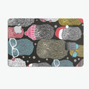 Spaced out Owls - Premium Protective Decal Skin-Kit for the Apple Credit Card