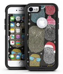 Spaced out Owls - iPhone 7 or 7 Plus Commuter Case Skin Kit