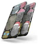 Spaced out Owls - Skin-kit for the iPhone 8 or 8 Plus