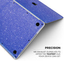 Sparkling Blue Ultra Metallic Glitter - Skin Decal Wrap Kit Compatible with the Apple MacBook Pro, Pro with Touch Bar or Air (11", 12", 13", 15" & 16" - All Versions Available)