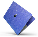 Sparkling Blue Ultra Metallic Glitter - Skin Decal Wrap Kit Compatible with the Apple MacBook Pro, Pro with Touch Bar or Air (11", 12", 13", 15" & 16" - All Versions Available)