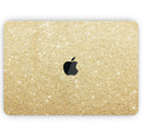 Sparkling Gold Ultra Metallic Glitter - Skin Decal Wrap Kit Compatible with the Apple MacBook Pro, Pro with Touch Bar or Air (11", 12", 13", 15" & 16" - All Versions Available)