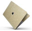 Sparkling Gold Ultra Metallic Glitter - Skin Decal Wrap Kit Compatible with the Apple MacBook Pro, Pro with Touch Bar or Air (11", 12", 13", 15" & 16" - All Versions Available)