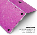 Sparkling Pink Ultra Metallic Glitter - Skin Decal Wrap Kit Compatible with the Apple MacBook Pro, Pro with Touch Bar or Air (11", 12", 13", 15" & 16" - All Versions Available)
