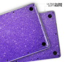 Sparkling Purple Ultra Metallic Glitter - Skin Decal Wrap Kit Compatible with the Apple MacBook Pro, Pro with Touch Bar or Air (11", 12", 13", 15" & 16" - All Versions Available)