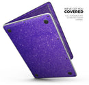 Sparkling Purple Ultra Metallic Glitter - Skin Decal Wrap Kit Compatible with the Apple MacBook Pro, Pro with Touch Bar or Air (11", 12", 13", 15" & 16" - All Versions Available)
