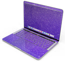 Sparkling Purple Ultra Metallic Glitter - Skin Decal Wrap Kit Compatible with the Apple MacBook Pro, Pro with Touch Bar or Air (11", 12", 13", 15" & 16" - All Versions Available)