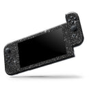 Sparkling Black Ultra Metallic Glitter // Skin Decal Wrap Kit for Nintendo Switch Console & Dock, Joy-Cons, Pro Controller, Lite, 3DS XL, 2DS XL, DSi, or Wii - Vinyl Skin Wrap for Nintendo Switch 2, OLED, Lite, Pro Controller, Wii & Classic Handhelds
