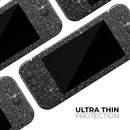 Sparkling Black Ultra Metallic Glitter // Skin Decal Wrap Kit for Nintendo Switch Console & Dock, Joy-Cons, Pro Controller, Lite, 3DS XL, 2DS XL, DSi, or Wii - Vinyl Skin Wrap for Nintendo Switch 2, OLED, Lite, Pro Controller, Wii & Classic Handhelds