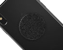 Sparkling Black Ultra Metallic Glitter - Skin Kit for PopSockets and other Smartphone Extendable Grips & Stands