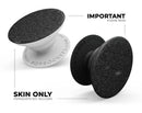 Sparkling Black Ultra Metallic Glitter - Skin Kit for PopSockets and other Smartphone Extendable Grips & Stands