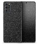 Sparkling Black Ultra Metallic Glitter - Premium Vinyl Skin Decal for Samsung Galaxy S25 Ultra, S24, S23, S22 & All Galaxy S Models