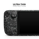 Sparkling Black Ultra Metallic Glitter // Vinyl Skin Wrap for Steam Deck OLED & Steam Deck (LCD) — Soft Matte or Ultra Gloss