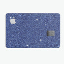 Sparkling Blue Ultra Metallic Glitter - Premium Protective Decal Skin-Kit for the Apple Credit Card