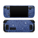 Sparkling Blue Ultra Metallic Glitter // Vinyl Skin Wrap for Steam Deck OLED & Steam Deck (LCD) — Soft Matte or Ultra Gloss