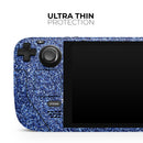 Sparkling Blue Ultra Metallic Glitter // Vinyl Skin Wrap for Steam Deck OLED & Steam Deck (LCD) — Soft Matte or Ultra Gloss