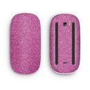 Sparkling Pink Ultra Metallic Glitter - Full Body Skin Decal Wrap Kit for Apple Magic Mouse