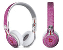Sparkling Pink Ultra Metallic Glitter - Full Body Skin Decal Wrap Kit for Beats by Dre