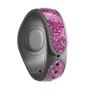 Sparkling Pink Ultra Metallic Glitter - Full Body Skin Decal Wrap Kit for Disney Magic Band