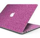 Sparkling Pink Ultra Metallic Glitter // Skin Decal Wrap Kit Compatible with the Apple MacBook Pro, Pro with Touch Bar or Air (11, 12, 13, 15 & 16" - All Versions Available)