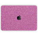 Sparkling Pink Ultra Metallic Glitter // Skin Decal Wrap Kit Compatible with the Apple MacBook Pro, Pro with Touch Bar or Air (11, 12, 13, 15 & 16" - All Versions Available)