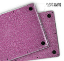 Sparkling Pink Ultra Metallic Glitter // Skin Decal Wrap Kit Compatible with the Apple MacBook Pro, Pro with Touch Bar or Air (11, 12, 13, 15 & 16" - All Versions Available)