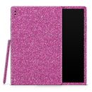 Sparkling Pink Ultra Metallic Glitter - Full Body Skin Decal Wrap Kit for Samsung Galaxy Tablet