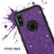 Sparkling Purple Ultra Metallic Glitter - Skin Kit for the iPhone OtterBox Cases