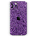 Sparkling Purple Ultra Metallic Glitter // Skin-Kit compatible with the Apple iPhone 14, 13, 12, 12 Pro Max, 12 Mini, 11 Pro, SE, X/XS + (All iPhones Available)
