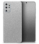 Sparkling Silver Ultra Metallic Glitter - Premium Vinyl Skin Decal for Samsung Galaxy S25 Ultra, S24, S23, S22 & All Galaxy S Models