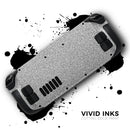Sparkling Silver Ultra Metallic Glitter // Vinyl Skin Wrap for Steam Deck OLED & Steam Deck (LCD) — Soft Matte or Ultra Gloss
