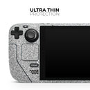 Sparkling Silver Ultra Metallic Glitter // Vinyl Skin Wrap for Steam Deck OLED & Steam Deck (LCD) — Soft Matte or Ultra Gloss