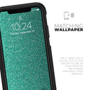 Sparkling Teal Ultra Metallic Glitter - Skin Kit for the iPhone OtterBox Cases