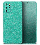 Sparkling Teal Ultra Metallic Glitter - Premium Vinyl Skin Decal for Samsung Galaxy S25 Ultra, S24, S23, S22 & All Galaxy S Models
