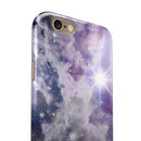 Sparkly Space iPhone 6/6s or 6/6s Plus 2-Piece Hybrid INK-Fuzed Case