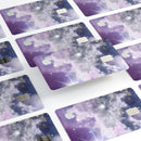 Sparkly Space - Premium Protective Decal Skin-Kit for the Apple Credit Card