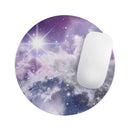 Sparkly Space// WaterProof Rubber Foam Backed Anti-Slip Mouse Pad for Home Work Office or Gaming Computer Desk