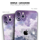 Sparkly Space - Protective Skin Wrap & Decal – Compatible with iPhone SE to iPhone 17 Pro Max (All Models)