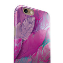 Spectral Vector Feathers iPhone 6/6s or 6/6s Plus 2-Piece Hybrid INK-Fuzed Case