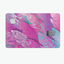 Spectral Vector Feathers - Premium Protective Decal Skin-Kit for the Apple Credit Card