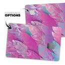 Spectral Vector Feathers - Premium Protective Decal Skin-Kit for the Apple Credit Card