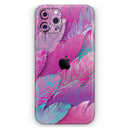 Spectral Vector Feathers - Protective Skin Wrap & Decal – Compatible with iPhone SE to iPhone 17 Pro Max (All Models)