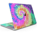 Spiral Tie Dye V1 - Skin Decal Wrap Kit Compatible with the Apple MacBook Pro, Pro with Touch Bar or Air (11", 12", 13", 15" & 16" - All Versions Available)