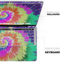 Spiral Tie Dye V1 - Skin Decal Wrap Kit Compatible with the Apple MacBook Pro, Pro with Touch Bar or Air (11", 12", 13", 15" & 16" - All Versions Available)